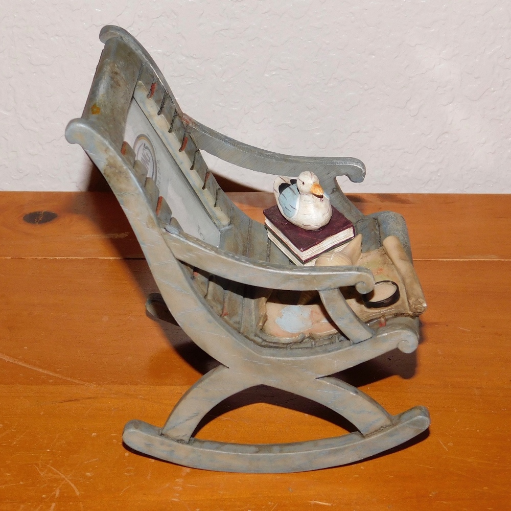 Young's Inc. Resin Rocking Chair Picture Frame - Picture 5 of 8